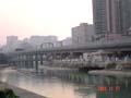 Outlook of the Tuen Mun Nullah and the footpath along the viaduct